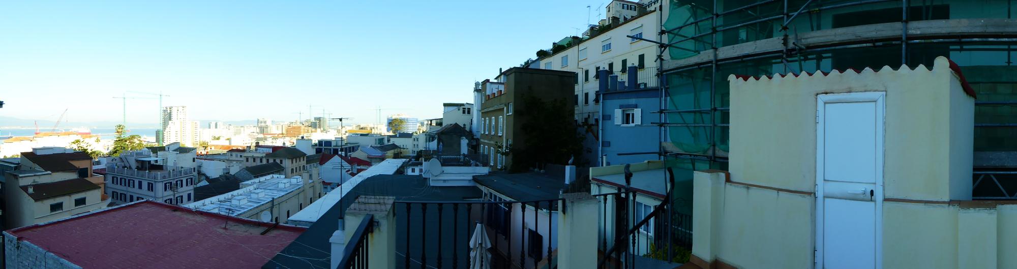 Raising of balcony walls to provide privacy to the occupants of the property.